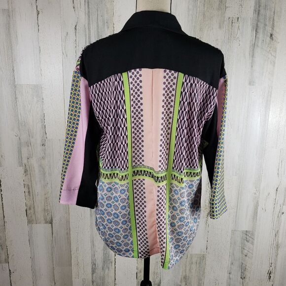 Clover Canyon Single Button Blazer Sz S - Picture 6 of 10